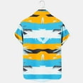 thumbnail image 4 of Njoeus Hawaiian Shirts for Men Big & Tall Shirt Funny Novelty Graphic Button-Down Shirt Casual Short Sleeve Shirts Summer Holiday Beach T-Shirts Tops 2X 3X 4X Summer Savings Yellow, 4 of 7