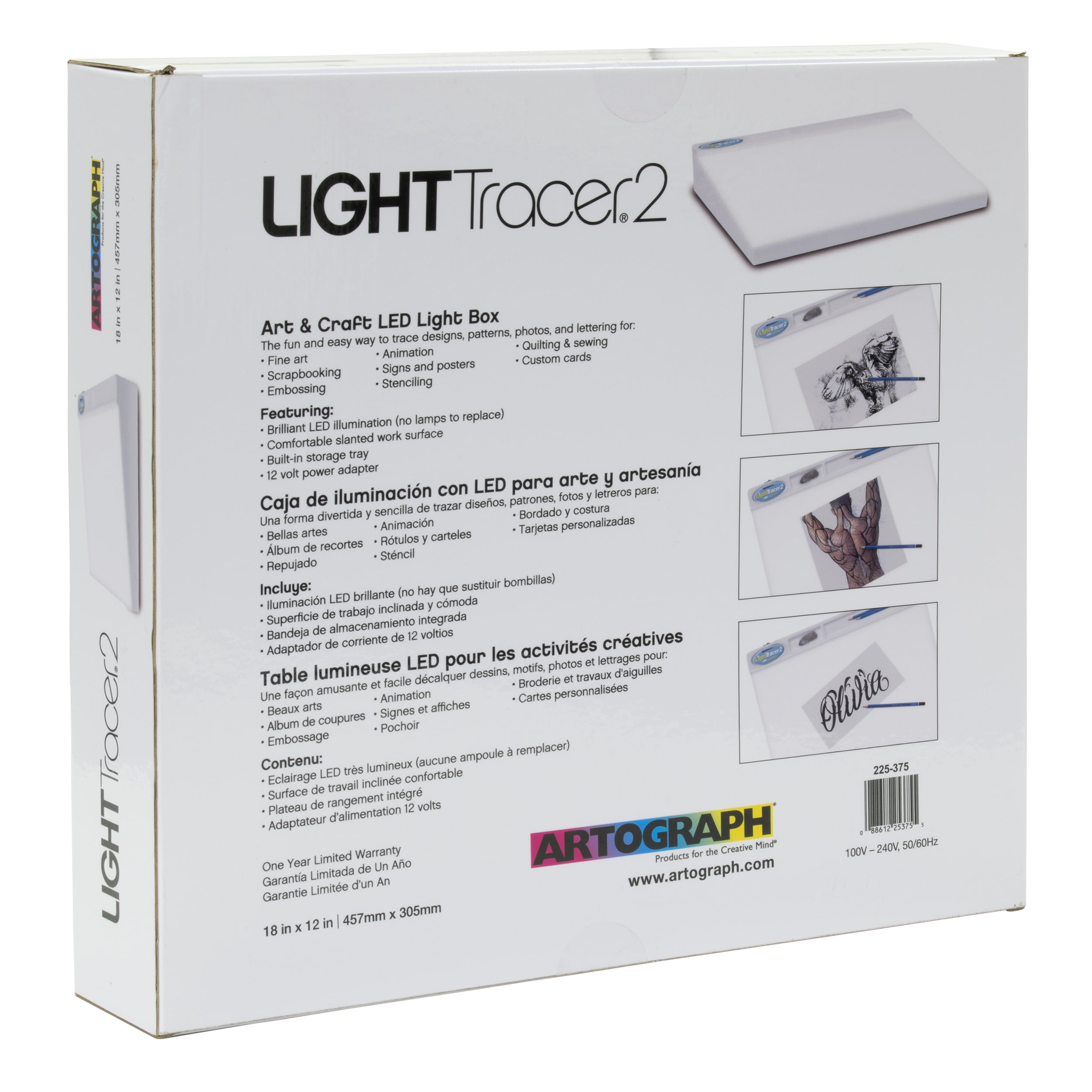 Artograph 10 x 12 LightTracer Light Box - 25365 - EngineerSupply