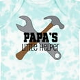 thumbnail image 4 of Inktastic Papa's Little Helper Boys Baby Bodysuit, 4 of 5
