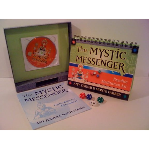 Pre-Owned The Mystic Messenger Psychic Meditation Kit By Amy Zerner & Monte Farber, 9780739496077, 0739496077, Paperback,