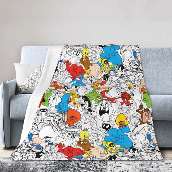 Tweety Bird Looney Tunes Throw Blanket Kids Plush Blanket Ultra-Soft Micro Flannel Fleece Blanket for Bedding Sofa Travel 30"x40"
