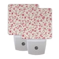 thumbnail image 7 of Pink Chic Florals LED Night Light Sensor Lamp Plug-in Adjustable Brightness 2 Pack, 7 of 7