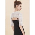 thumbnail image 5 of Zhengup Women’s Detachable Dickey Collar False Collar Half Shirt Blouse Collar Lace Crop Top, 5 of 8