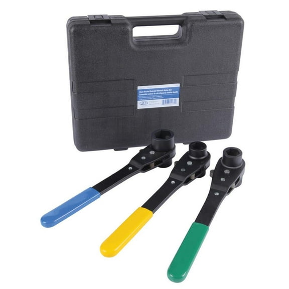 Reed Mfg Dual Socket Value Set 3 Wrenches
