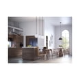 thumbnail image 2 of Perimeter Collection One-Light Matte Black Mid-Century Modern Pendant with metal Shade, 2 of 14