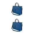 thumbnail image 2 of kurtrusly Carry Everything In Style With Chic Crossbody Bag Multifunctional Bag Tote Bags navy blue 2Set, 2 of 6