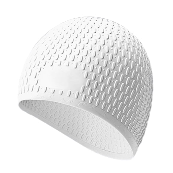 Waterproof Silicones Swimming Caps for Long/Short Hair, Unisex Swim Hat for Women Kids Adult Boy Girls
