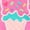 Pink Cheer, variant on Wonder Nation Toddler Girls Printed Tank Top with Ruffle Sleeves, Sizes 18M–5T