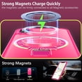 thumbnail image 3 of for iPhone Xs Case , iPhone X Case with Ring [Compatible with Magsafe], Full Body Protective Cover Slim Shockproof Kickstand Phone Case for Apple iPhone X/XS 5.8", Hot Pink, 3 of 16