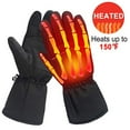 thumbnail image 3 of Unisex Heated Gloves Warm Glove Hand Warmers for Winter Outdoor Camping Hiking Gloves Mittens Men Gloves Mittens Women Cold Weather Gloves Mittens Toddler Ski Gloves Mittens Men Gloves Mittens Women, 3 of 9