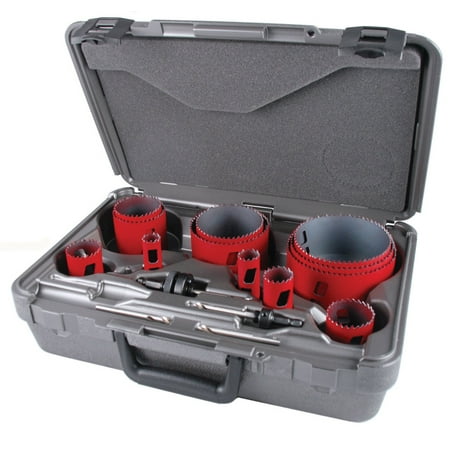 UPC: 0050326177818 | Mk Morse Bi Metal Hole Saw Kit Plumb 16Pc