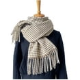 thumbnail image 4 of CHEGUTA Neck Scarf for Women Winter Scarf,Women's Fall Winter Classic Tassel Plaid Warm Soft Chunky Large Blanket Wrap Shawl Scarves, 4 of 4
