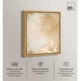 thumbnail image 2 of Sun Brust Gilding II Canvas Print Minimalist Art by Art Remedy, Gold Frame, 24 x 30, 2 of 6