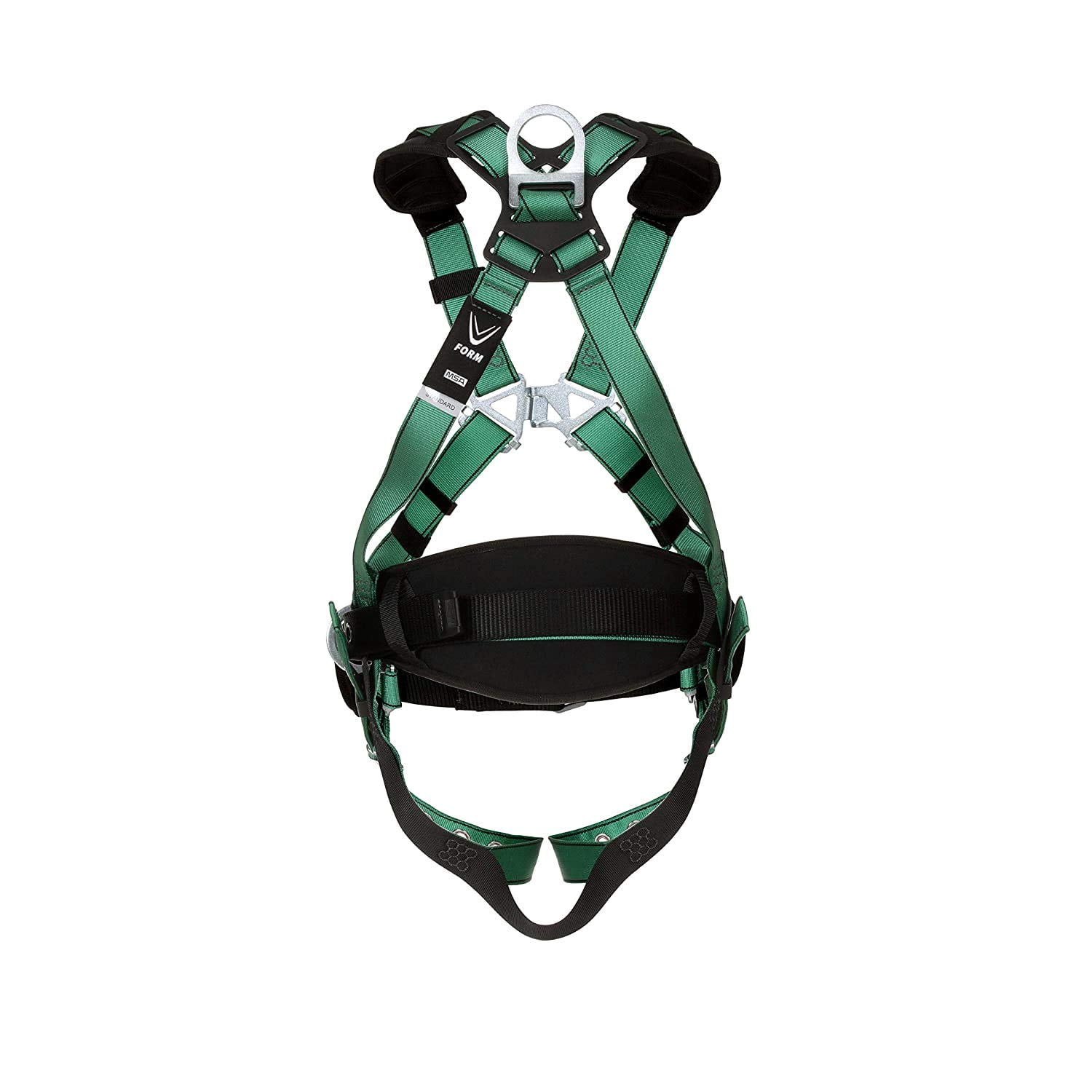 Msa Safety Full Body Harness,V-FORM,XL 10197365