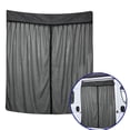 thumbnail image 2 of Hyasfey Campervan Screen Net Breathable Heavy Duty Fastener Tape Center Zipper Privacy Protection Sun Blocking Universal Outdoor Camping RV Van Blackout Curtain, 2 of 7