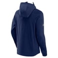 thumbnail image 3 of Men's Fanatics Navy St. Louis Blues Authentic Pro Road Tech Lightweight Full-Zip Hoodie Jacket, 3 of 3