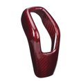 thumbnail image 4 of Cubierta de perilla de palanca de cambios de fibra de carbono para coche, embellecedor rojo para Range Rover Sport 2018-2020 Jadeshay  A, 4 of 8
