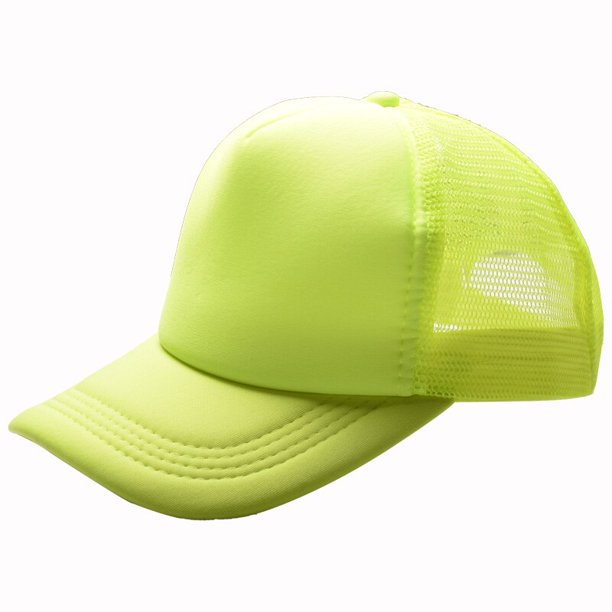 Custom Hat with Logo Printing Polyester Mesh Trucker Hat Adjustable Dad DIY Logo Baseball Cap For Men WomenNo Logo&Adult Gao Jinjia LED