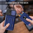 thumbnail image 4 of For Motorola Edge 20 Lite Lijia-Multifunctional Phone Case (Yongyi) Dark Green, 4 of 5