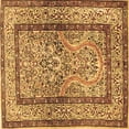 thumbnail image 1 of Ahgly Company Indoor Square Animal Brown Traditional Area Rugs, 3' Square, 1 of 4