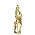 thumbnail image 4 of Hand Held Rose Sculpture Resin Elegant Unique Two Handed Rose Statue for Home Decoration, 4 of 14