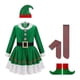thumbnail image 5 of Conjunto de disfraz de navideño con sombrero para actuación en el escenario festivo, 5 of 8