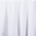 thumbnail image 6 of Balsa Circle 120" Round Polyester Tablecloth Wedding Table Linens - White, 6 of 8