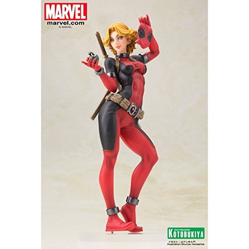 Kotobukiya Lady Deadpool 限定版 フィギュア Amazon.com: Kotobukiya Marvel: Lady Deadpool Bishoujo Statue