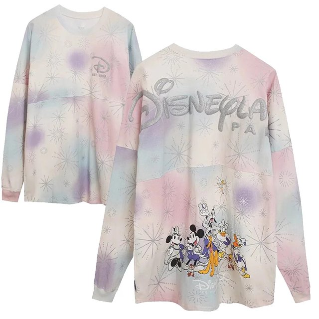 Disney-Sudadera con capucha de Mickey Mouse para mujer, suéter informal de manga larga con cuello redondo y letras sueltas, con diseño del castillo del mundo de Disney, 2022