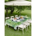 thumbnail image 4 of Outdoor Tablecloth with Umbrella Hole for Patio/Picnic/Party/Camping, Football Goal Waterproof Table Cloth Rectangle Table Cover Washable, Modern Art Oil Painting Balls Sport Gaming (54"x 80"), 4 of 9