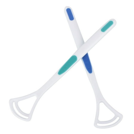 Tongue Cleanser - 2 Pcs Oral Care Tongue Scraper Cleaner Fresh Breath Oral Hygiene Toothbrush Tools Reduce Tooth Decay