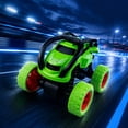 thumbnail image 6 of Double Sided Remote Control Stunt Car, 360°Rotating Flip RC Vehicle with Bright LED Lights, Rechargeable Off Road Toy Car, Kids Birthday Gifts, All Terrain Stunt Toys for Indoor Outdoor Play, 6 of 7