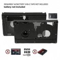 thumbnail image 2 of VHS-C Cassette Adapter suitable for VHS-C SVHS Camcorders JVC RCA Panasonic Motorized VHS Cassette Adapter Not suitable for 8mm/MiniDV/Hi8, 2 of 5