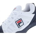 thumbnail image 2 of Fila Speedserve Energized Mens Shoes Size 10.5, Color: White/Navy, 2 of 4