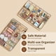 thumbnail image 4 of Organizador de maquillaje APLOP, acrílico transparente, con funda, 12 compartimentos, 4 of 8