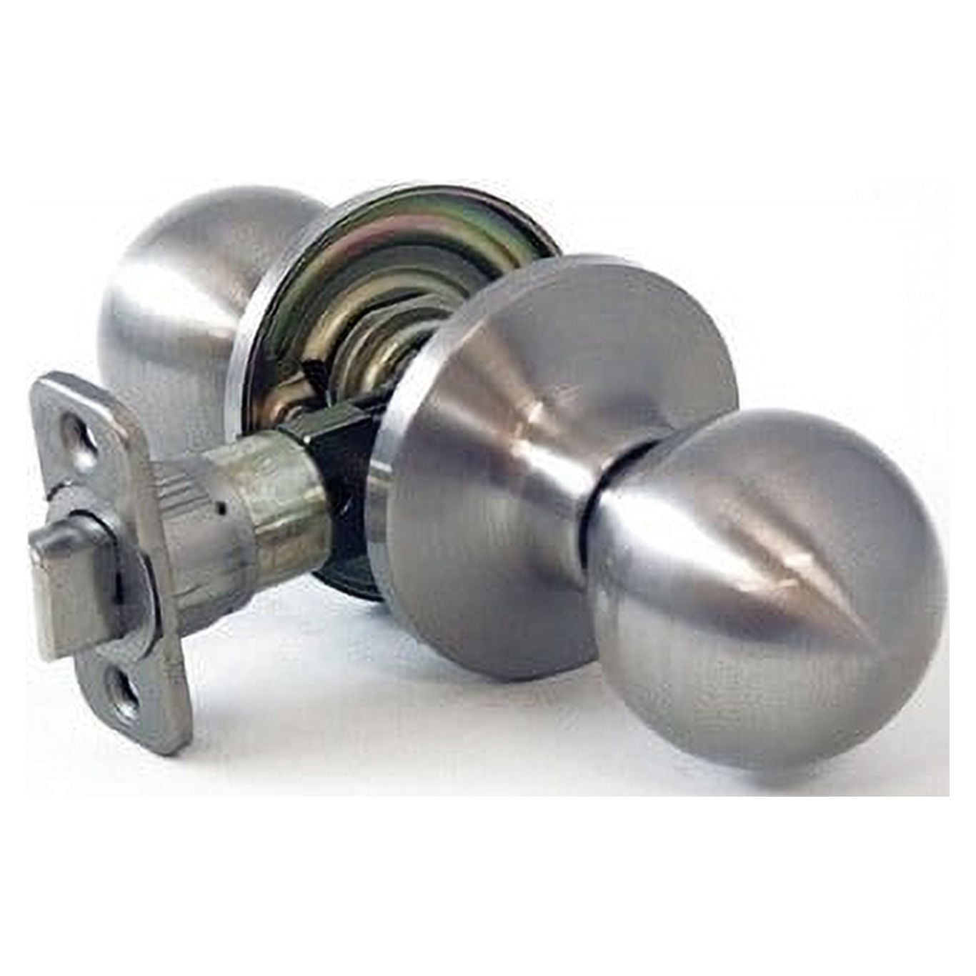 Atlas Ball Passage Door Knob, Antique Bronze