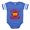 Royal Blue, variant on CafePress - Sevilla - Cute Infant Baby Football Bodysuit