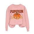 thumbnail image 4 of Mercatoo Toddler Baby Girl Boy Halloween Outfit Pumpkin Crewneck Sweatshirt Long Sleeve Sweater Pullover Top Fall Clothes, 4 of 4