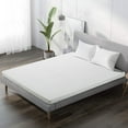 3 Inch Cool Gel Memory Foam Mattress Topper Queen Size Bed,Removable Soft Cover, Comfort Body