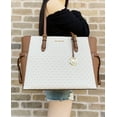 thumbnail image 2 of Michael Kors Women’s Saffiano Leather Drawstring Tote, Beige, 2 of 8