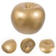 thumbnail image 1 of BESTYASH 5Ud Manzanas Falsas De Espuma Doradas Para De Y Ambiente Acogedor, 1 of 6
