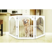 Majestic Pet Gate White Wood