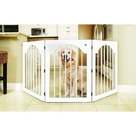 Majestic Pet Gate White Wood