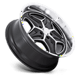 thumbnail image 2 of Foose 1PC Cast Aluminum Rim F171 22X9 5X4.75 G-BLK MACH 15MM, F17122906155, 2 of 3