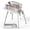 Grill Folding Table, variant on R.W.Flame 304 Stainless Steel BBQ Grill Table fits 20'' Tabletop Griddle, Adjustable Folding Grill Table,Outdoor Portable Camping Table for RV Picnic BBQ Beach