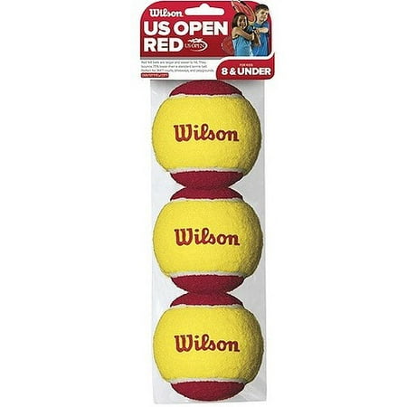 Wilson US Open Starter Tennis Balls, 3 ct (The Best Tennis Balls)