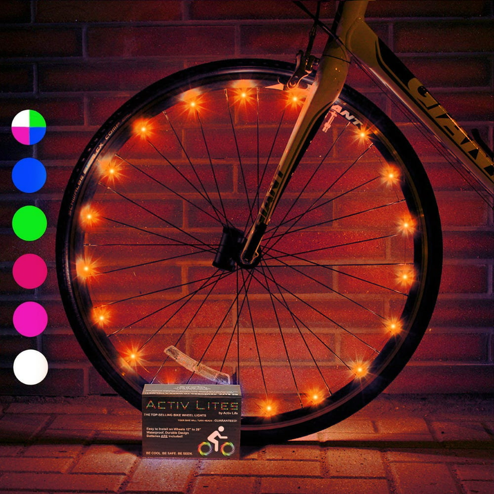 Activ Life LED Bike Wheel Lights with Batteries Included! Get 100