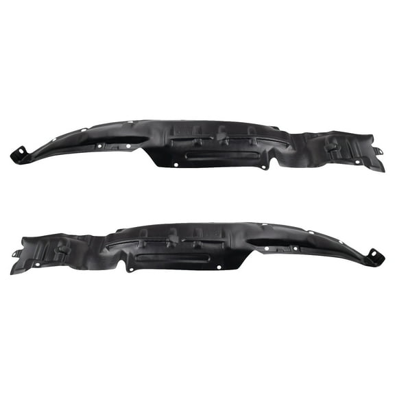 TRQ Inner Fender Liner Set Fits Select 1999-2004 Nissan Frontier NI1248104 NI1248146 NI1249104