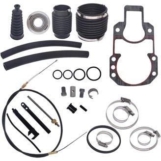 YananAC Bellows Transom Kit 30-803099T1 para Mer-Cruiser Mer-cury Mercruiser Alpha 1 Gen 2 Fuelles Kit de Reparación para Sellado