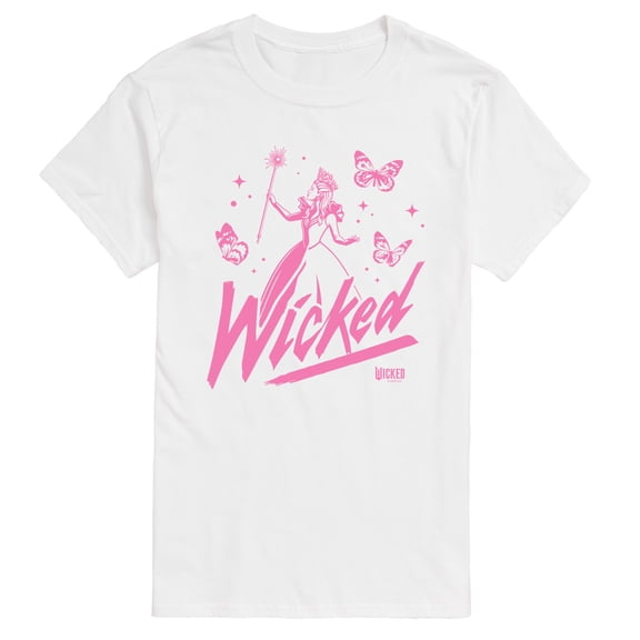 Wicked - Sketch Glinda - Men's Short Sleeve Graphic T-Shirt